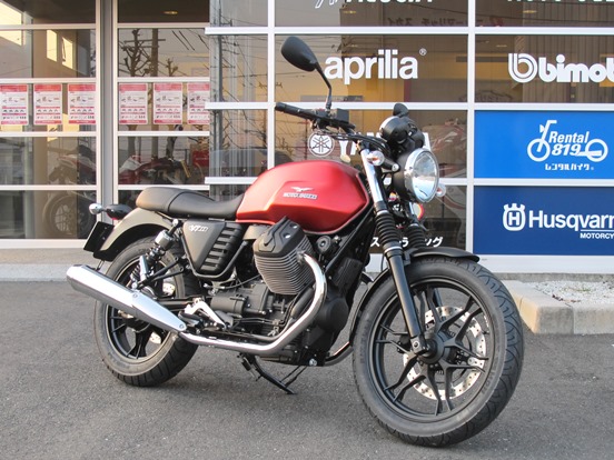 【浜松店】MOTO GUZZI V7ⅡSTONE 試乗車