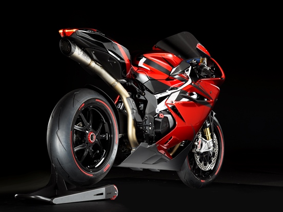 希少　 HYDROGEN MV AGUSTA　インナー付き　ライダース　黒 x赤 MV AGUSTAのライダーの感性に馴染むハンドリングと3気筒