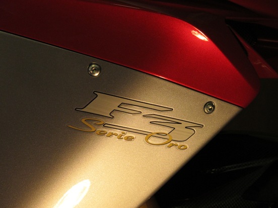 MV AGUSTA F3 SERIE ORO