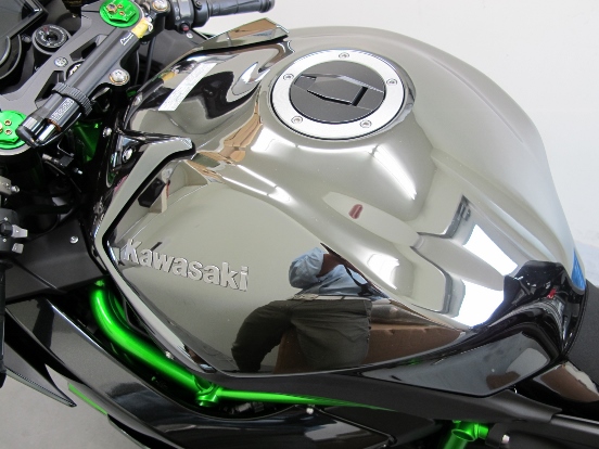 KAWASAKI H2 CR-1コーティング！